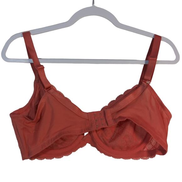 HSIA Coral Unlined Underwire Lace Bra Size 36D - Picture 2 of 7